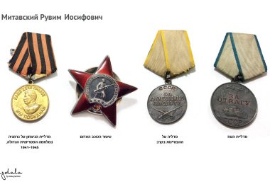 Storytelling of medals